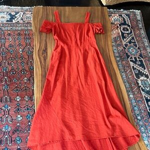 A.L.C. Red Midi Dress
